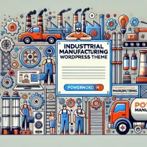 قالب Industrial طراحی حرفه‌ای وب‌سایت صنعتی و کارخانه‌ای با وردپرس