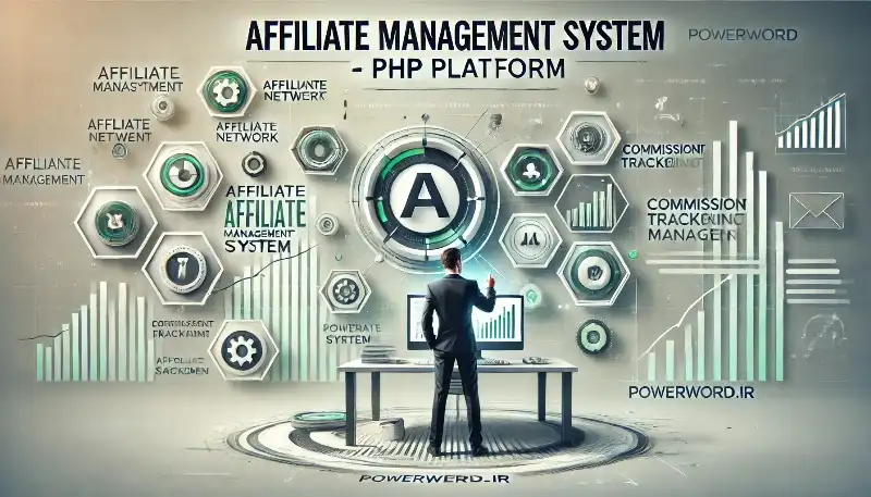 Affiliate Management System اسکریپت حرفه‌ای مدیریت همکاری در فروش و افزایش درآمد