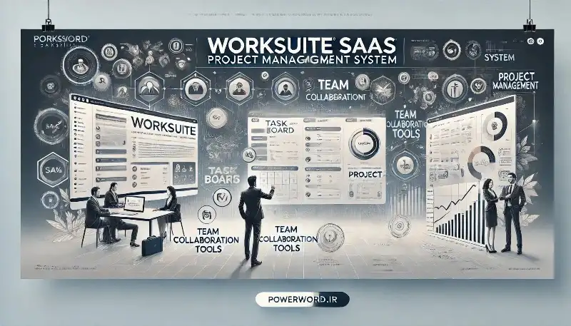 Worksuite SaaS اسکریپت مدیریت پروژه و همکاری تیمی با امکانات پیشرفته