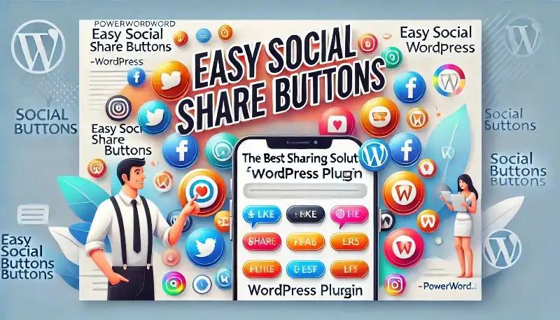 افزونه Easy Social Share Buttons بهترین راه‌حل اشتراک‌گذاری برای وردپرس