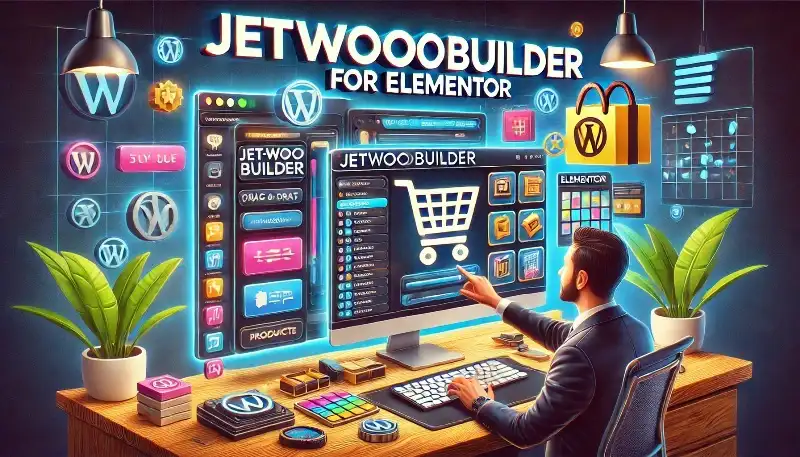 افزونه JetWooBuilder طراحی حرفه‌ای صفحات فروشگاهی ووکامرس با المنتور