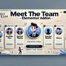 افزونه Meet the Team برای المنتور؛ معرفی حرفه‌ای اعضای تیم در وب‌سایت شما