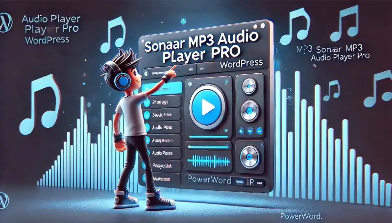 افزونه Sonaar MP3 Audio Player PRO برای وردپرس؛ نمایش حرفه‌ای محتوای صوتی در سایت