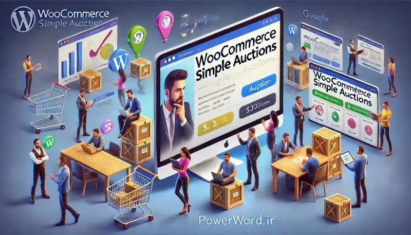 افزونه WooCommerce Simple Auctions ایجاد مزایده آنلاین در ووکامرس