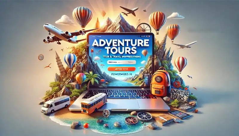 قالب Adventure Tours طراحی حرفه‌ای وب‌سایت تور و سفر در وردپرس