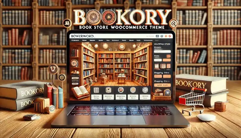 قالب Bookory برای وردپرس: بهترین قالب فروشگاهی برای کتاب‌ها و محصولات دیجیتال