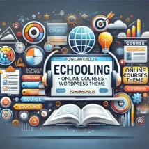 قالب Echooling انتخابی کامل برای سایت‌های آموزش آنلاین و LMS برای وردپرس