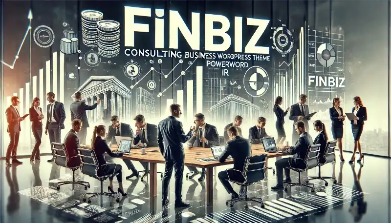 قالب Finbiz برای وردپرس  بهترین قالب مشاوره‌ای و شرکتی برای کسب‌وکار شما