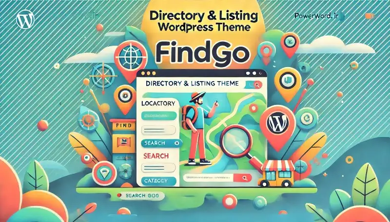 قالب Findgo طراحی حرفه‌ای سایت دایرکتوری و لیستینگ در وردپرس