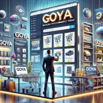 قالب Goya طراحی مدرن و مینیمال فروشگاه آنلاین با ووکامرس