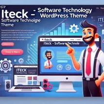 قالب Iteck تم وردپرس حرفه‌ای برای کسب‌وکارهای فناوری