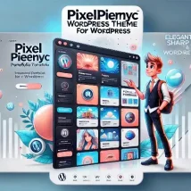 قالب Pixelpiernyc نمایش حرفه‌ای نمونه‌کارها در وردپرس