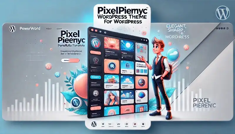 قالب Pixelpiernyc نمایش حرفه‌ای نمونه‌کارها در وردپرس