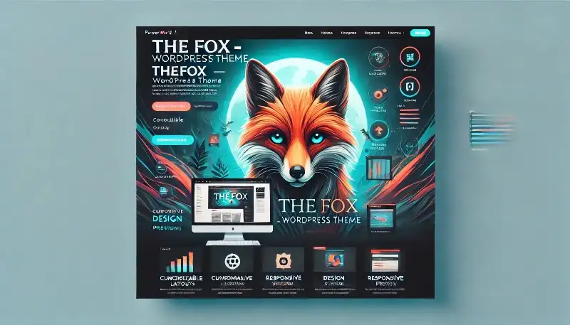 قالب TheFox؛ طراحی چندمنظوره حرفه‌ای برای وردپرس