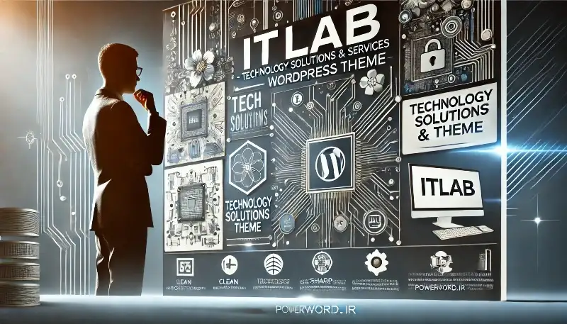 قالب وردپرس ITLab طراحی مدرن برای وب‌سایت‌های فناوری و خدمات تکنولوژی