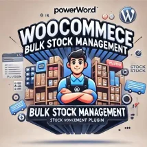 مدیریت موجودی فروشگاه ووکامرس با افزونه WooCommerce Bulk Stock Management