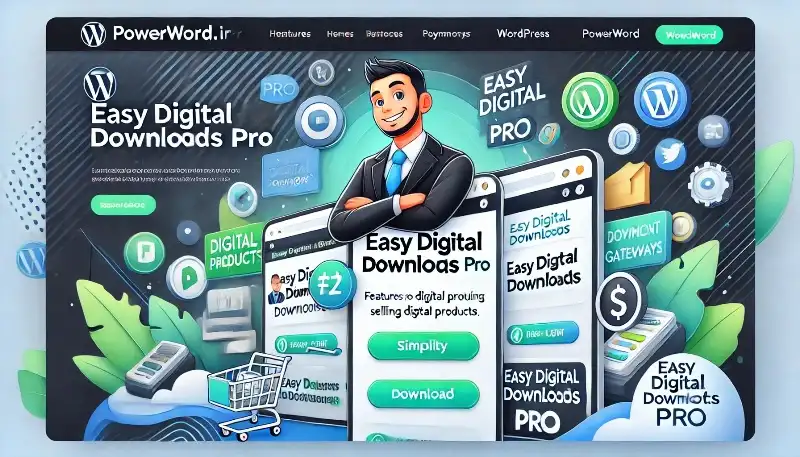 افزونه Easy Digital Downloads Pro سیستم حرفه‌ای فروش محصولات دیجیتال در ...
