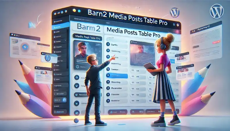 Barn2 Media Posts Table Pro مدیریت و نمایش پست‌ها در جداول وردپرس