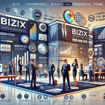 Bizix قالب حرفه‌ای وردپرس برای کسب‌وکارهای شرکتی و تجاری