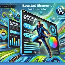 Boosted Elements افزونه حرفه‌ای گسترش قابلیت‌های طراحی در Elementor