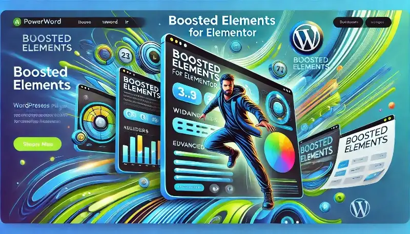 Boosted Elements افزونه حرفه‌ای گسترش قابلیت‌های طراحی در Elementor