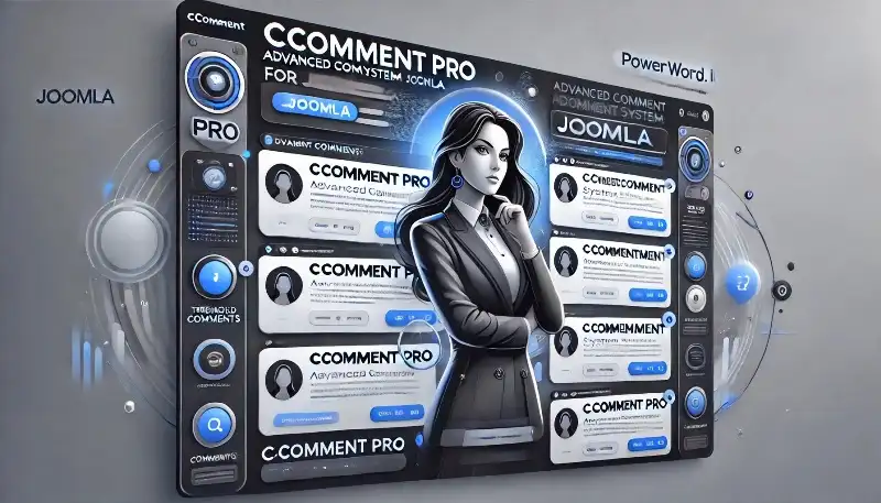 CComment Pro افزونه مدیریت نظرات پیشرفته برای جوملا با طراحی واکنش‌گرا