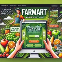 Farmart قالب وردپرس حرفه‌ای برای فروشگاه‌های مواد غذایی و محصولات ارگانیک