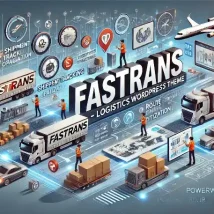 Fastrans قالب وردپرس حرفه‌ای برای شرکت‌های حمل‌ونقل