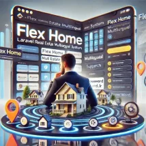 Flex Home اسکریپت حرفه‌ای برای مدیریت املاک چندزبانه