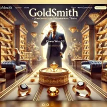 GoldSmith قالب فروشگاهی حرفه‌ای زیورآلات برای وردپرس و ووکامرس