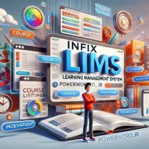 Infix LMS اسکریپت پیشرفته مدیریت یادگیری آنلاین با لاراول