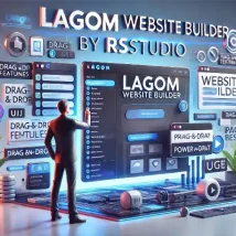 Lagom Website Builder By RSStudio ابزار حرفه‌ای طراحی وب‌سایت بدون کدنویسی