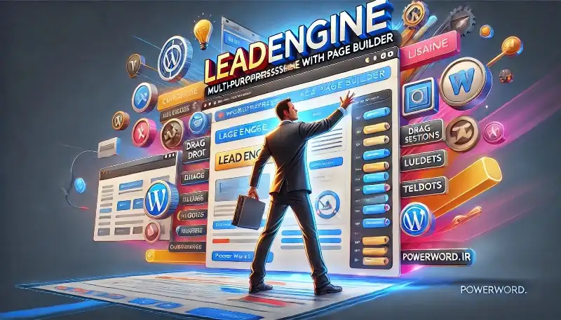 LeadEngine قالب وردپرس حرفه‌ای برای سایت‌های چندمنظوره و فروشگاهی