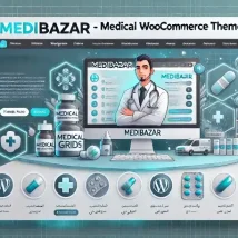 Medibazar قالب وردپرس حرفه‌ای برای فروشگاه‌های محصولات پزشکی و بهداشتی