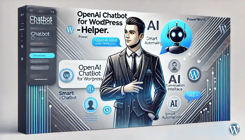 OpenAI Chatbot افزونه چت‌بات هوش مصنوعی وردپرس با پاسخ‌های خودکار و ادغام ووکامرس