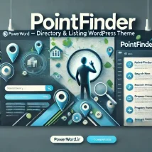 PointFinder قالب وردپرس حرفه‌ای برای دایرکتوری و لیستینگ مشاغل و املاک