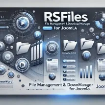 RSFiles مدیریت فایل و دانلود پیشرفته برای جوملا با امنیت و گزارش‌دهی حرفه‌ای