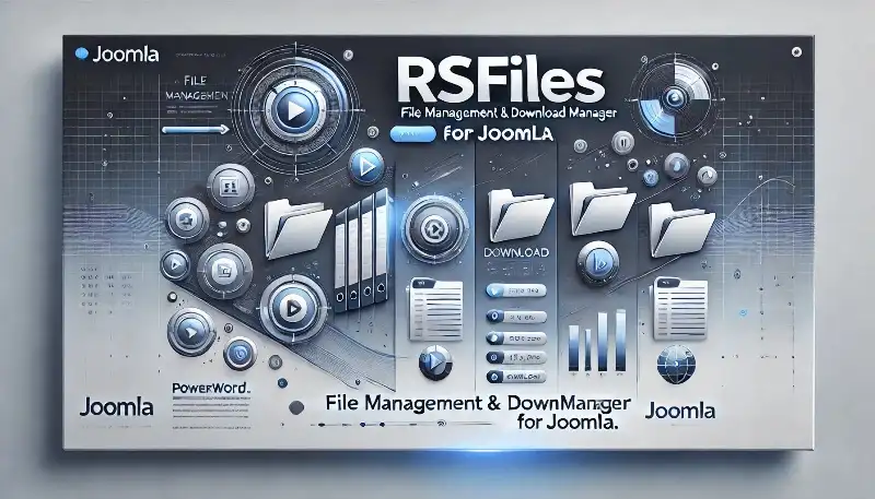 RSFiles مدیریت فایل و دانلود پیشرفته برای جوملا با امنیت و گزارش‌دهی حرفه‌ای