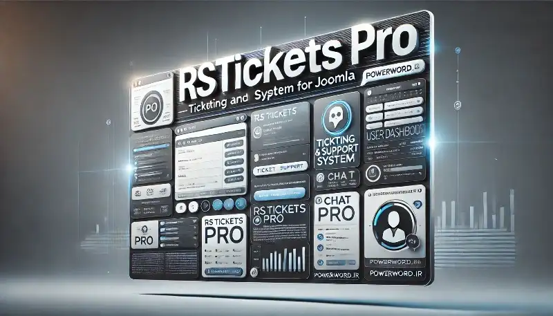 RSTickets Pro افزونه مدیریت تیکت و سیستم پشتیبانی پیشرفته برای جوملا