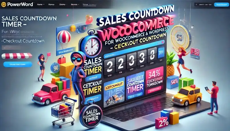 Sales Countdown Timer افزونه شمارش معکوس برای تخفیف‌های زمان‌دار وردپرس