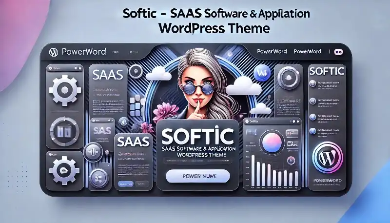 Softic قالب وردپرس مدرن برای معرفی نرم‌افزارهای SaaS و اپلیکیشن‌های موبایل