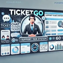 TicketGo اسکریپت حرفه‌ای مدیریت تیکت پشتیبانی و سیستم خدمات مشتریان