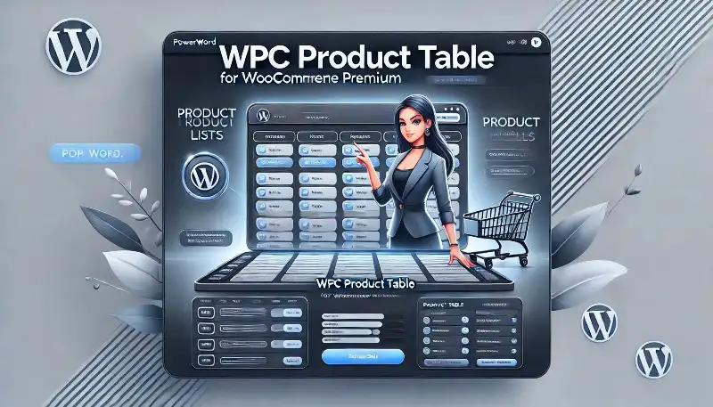 WPC Product Table افزونه ایجاد جدول‌های حرفه‌ای محصولات برای فروشگاه ووکامرس