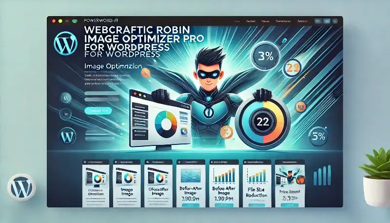 Robin imagе optimizer Pro By WebCraftic افزونه حرفه‌ای بهینه‌سازی تصاویر در وردپرس