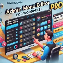 افزونه Admin Menu Editor Pro مدیریت حرفه‌ای منوی وردپرس