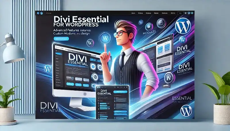 افزونه Divi Essential مجموعه ابزارهای حرفه‌ای برای طراحی سایت با قالب Divi وردپرس