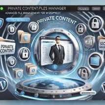 افزونه PrivateContent Files Manager مدیریت حرفه‌ای فایل‌ها در وردپرس