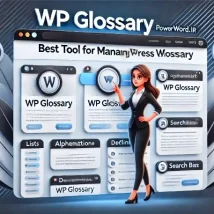 افزونه WP Glossary؛ بهترین ابزار مدیریت واژه‌نامه وردپرس