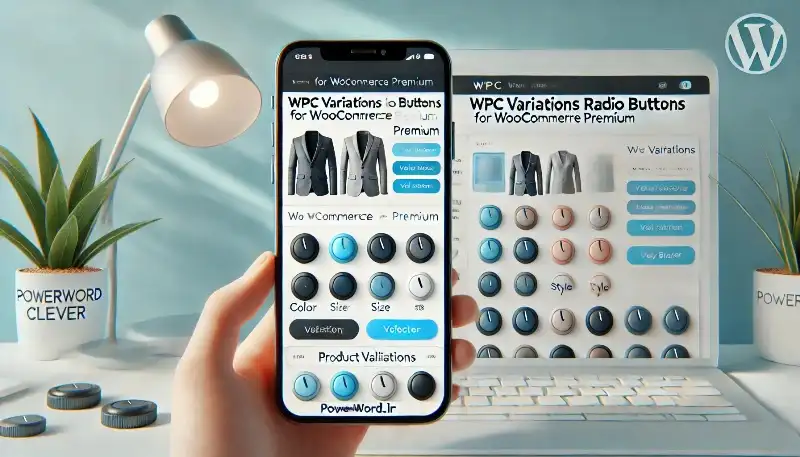افزونه WPC Variations Radio Buttons برای WooCommerce: ساده‌تر کردن انتخاب ویژگی‌ها با دکمه‌های رادیویی