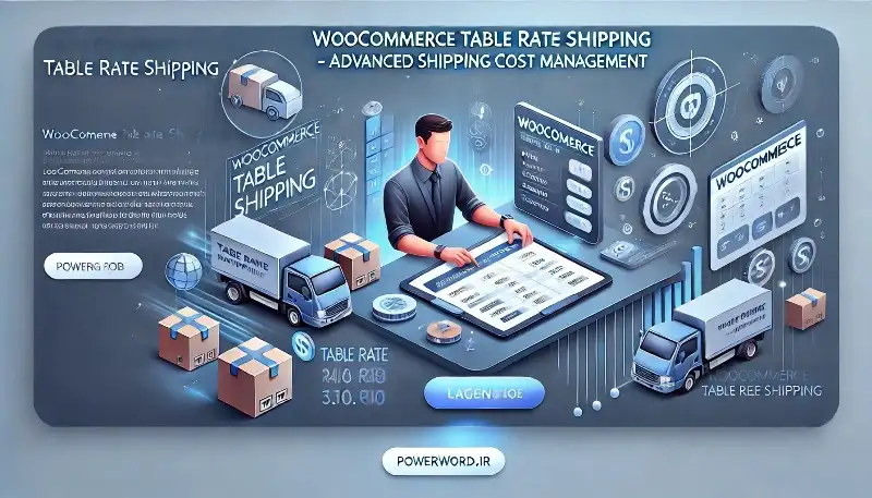 افزونه WooCommerce Table Rate Shipping مدیریت پیشرفته هزینه‌های ارسال در ووکامرس